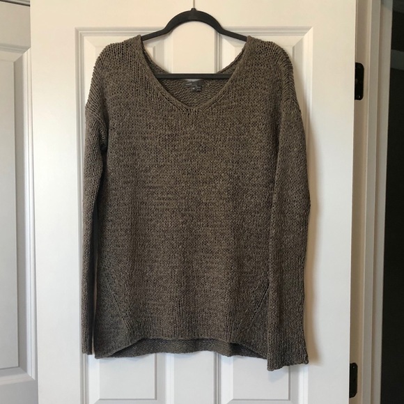Vince Sweaters - Vince Brown Chunky Knit Sweater